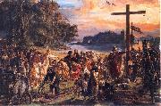 Jan Matejko Christianization of Poland A.D. 965. oil painting reproduction